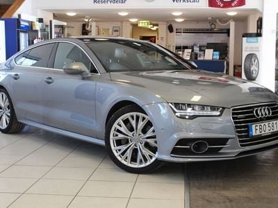 Begagnad Audi A7 Sportback 272 HK (200 kW) 2015 Grå Halvkombi
