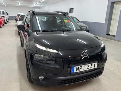 Begagnad Citroën C4 Cactus PureTech 82 HK (60 kW) 2016 Svart Halvkombi