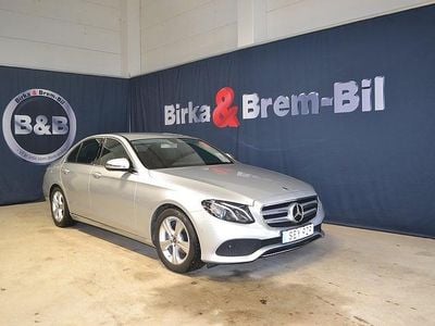 Begagnad Mercedes E220 Avantgarde 194 HK (142 kW) 2018 Silver Sedan