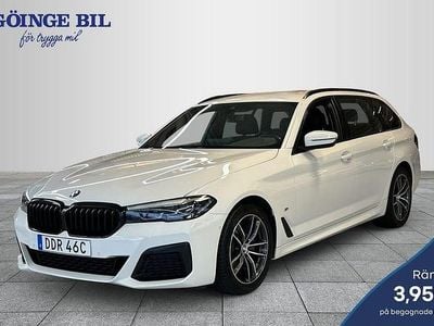 Begagnad BMW 520 M Sport 192 HK (141 kW) 2022 Vit Kombi