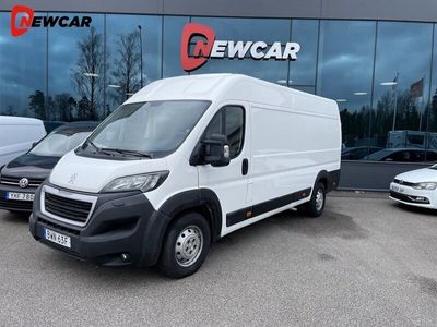 begagnad Peugeot Boxer Van 335 Lång/H2 L4/Moms/Värmare/Drag/Navi/