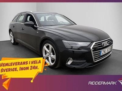 Begagnad Audi A6 S-Line 204 HK (150 kW) 2022 Svart Kombi