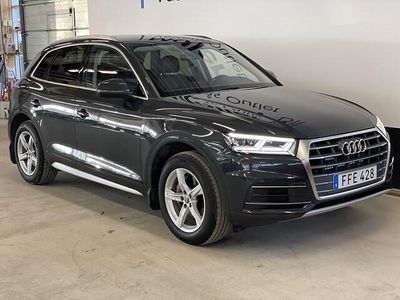 Grå (manhattangrå metallic) Begagnad 2018 Audi Q5 Sport SUV | 249 900 kr (Marknadspris)