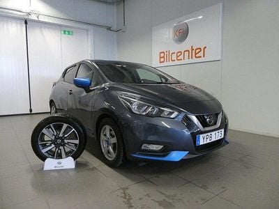 Begagnad Nissan Micra 90 HK (66 kW) 2017 Grå Halvkombi