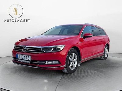 Röd Begagnad 2017 VW Passat GT Kombi | 204 900 kr (Marknadspris)
