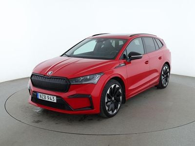Röd Begagnad 2022 Skoda Enyaq iV SUV | 311 000 kr (Marknadspris)
