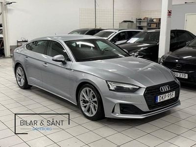 Begagnad Audi A5 Sportback 190 HK (139 kW) 2020 Silver Halvkombi