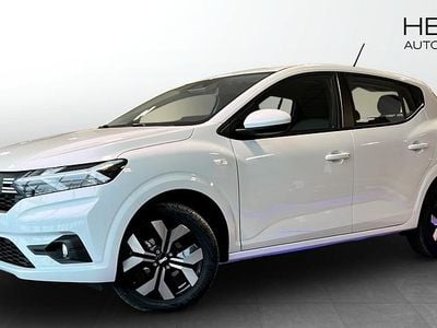 Vit Ny 2025 Dacia Sandero Expression Halvkombi | 219 900 kr (Marknadspris)