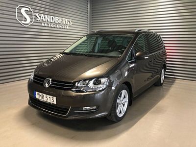 begagnad VW Sharan 2.0 TDI 4M Premium 7-Sits Värm B-kam Drag