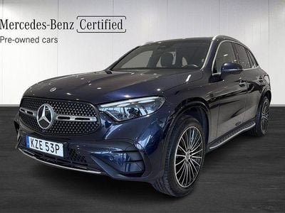 Begagnad Mercedes GLC300 Premium 313 HK (230 kW) 2023 Blå Sedan