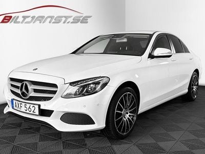 Begagnad Mercedes C220 171 HK (125 kW) 2015 Vit Sedan