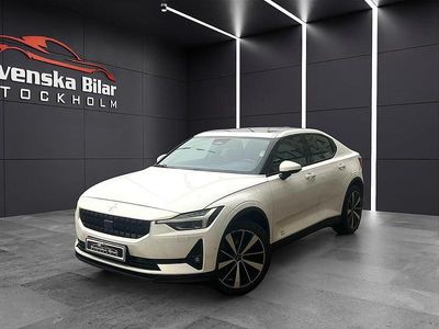 Vit Begagnad 2020 Polestar 2 Long Range Dual motor Halvkombi | 329 900 kr (Lite dyr)