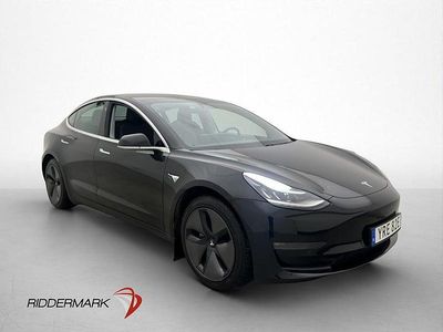 Begagnad Tesla Model 3 Long Range AWD 366 kW (498 HK) 2019 Svart Sedan