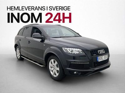 Begagnad Audi Q7 S-Line 245 HK (180 kW) 2013 Svart SUV