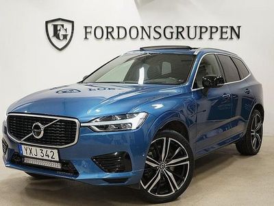 Blå Begagnad 2017 Volvo XC60 R-Design SUV | 339 800 kr (Marknadspris)