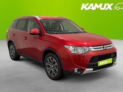 Röd Begagnad 2014 Mitsubishi Outlander SUV | 169 700 kr (Lite dyr)