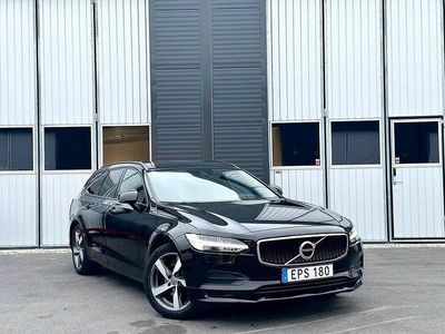 Svart Begagnad 2017 Volvo V90 Kinetic Kombi | 179 900 kr (Marknadspris)