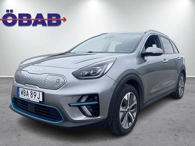 Grå (gråmetallic) Begagnad 2021 Kia e-Niro Advance SUV | 258 900 kr (Lite dyr)