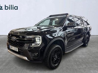 Svart Begagnad 2023 Ford Ranger Wildtrack Pickup | 599 000 kr