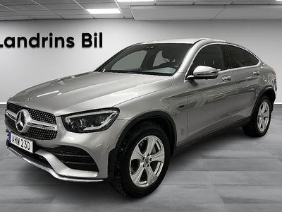 Begagnad Mercedes GLC300e AMG line 211 HK (155 kW) 2020 Silver Sportkupé