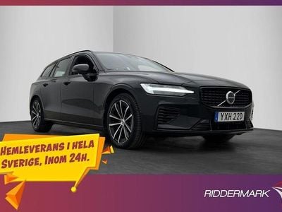 Svart Begagnad 2023 Volvo V60 R-Design Kombi | 429 900 kr (Dyr)