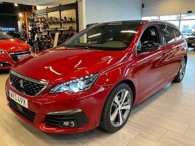 Begagnad Peugeot 308 SW GT-line 131 HK (96 kW) 2019 Röd Kombi