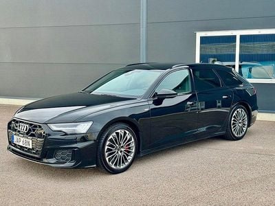 Begagnad Audi A6 S-Line 367 HK (269 kW) 2023 Svart Kombi