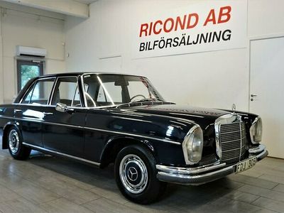begagnad Mercedes 280 SE 160hk svensksåld original i toppskick
