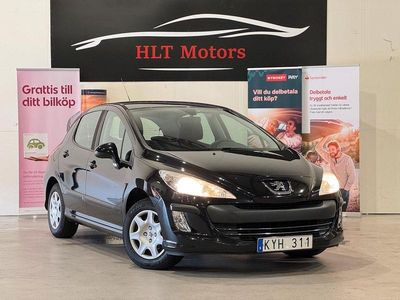 Svart Begagnad 2010 Peugeot 308 Halvkombi | 44 900 kr