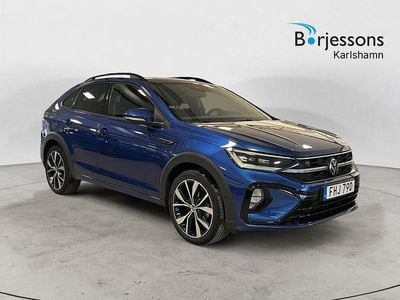Blå Begagnad 2022 VW Taigo R-line SUV | 219 000 kr (Marknadspris)