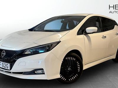 Begagnad Nissan Leaf N-Connecta 110 kW (150 HK) 2022 Vit Halvkombi