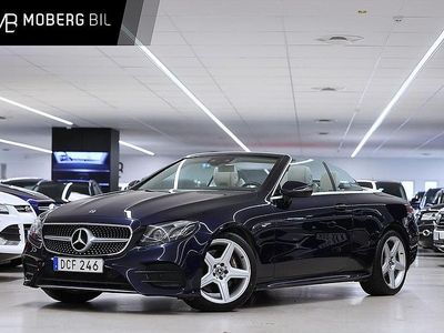 Mörkblå Begagnad 2017 Mercedes E300 AMG Cab | 339 900 kr (Bra pris)