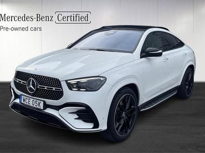 Svart Begagnad 2025 Mercedes GLE350 AMG Sportkupé | 1 049 900 kr (Dyr)