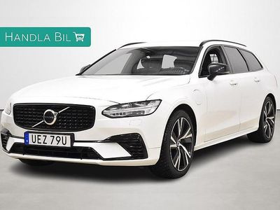 Begagnad Volvo V90 R-Design 253 HK (186 kW) 2021 Vit Kombi