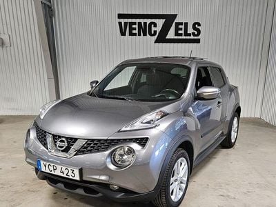 Begagnad Nissan Juke Acenta 117 HK (86 kW) 2016 Grå (grå metallic) SUV