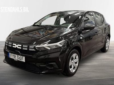 Begagnad Dacia Sandero Essentiel 91 HK (66 kW) 2023 Svart
