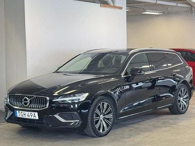 Begagnad Volvo V60 253 HK (186 kW) 2021 Svart Kombi