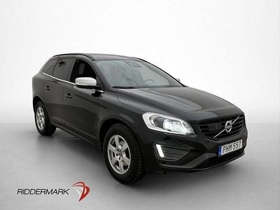 Begagnad Volvo XC60 R-Design 190 HK (139 kW) 2017 Svart SUV