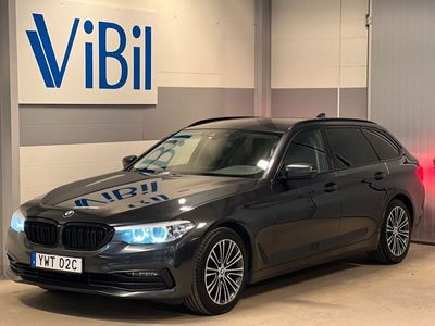 begagnad BMW 520 d xDrive Sport line DRAG/GPS/KAMERA/RATTVÄRME *MOMS*