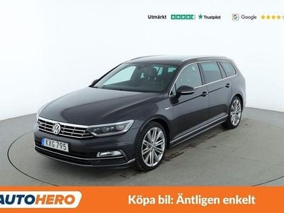 Grå Begagnad 2018 VW Passat R-line Kombi | 194 000 kr (Bra pris)