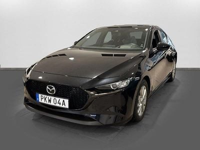 Begagnad Mazda 3 122 HK (89 kW) 2019 Svart Halvkombi