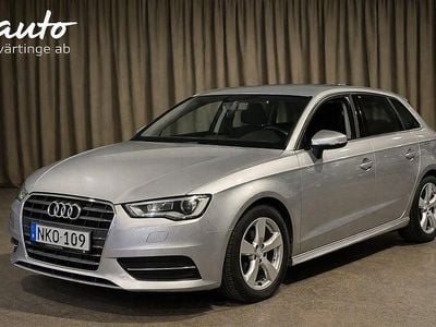 Begagnad Audi A3 Sportback Attraction 110 HK (80 kW) 2014 Silver Halvkombi