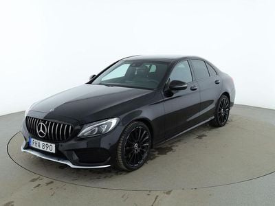 Begagnad Mercedes C220 AMG line 171 HK (125 kW) 2018 Svart Sedan