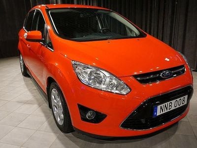 Röd Begagnad 2014 Ford C-MAX Titanium Minibuss | 79 000 kr (Lite dyr)