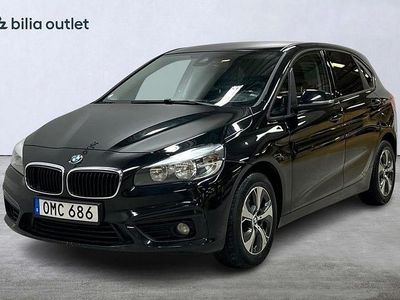 Svart Begagnad 2016 BMW 216 Active Tourer Advantage Minibuss | 99 900 kr