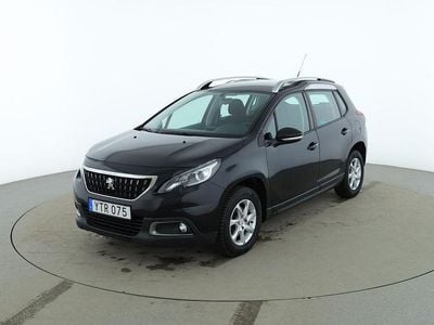 Begagnad Peugeot 2008 Active 110 HK (80 kW) 2017 Svart SUV