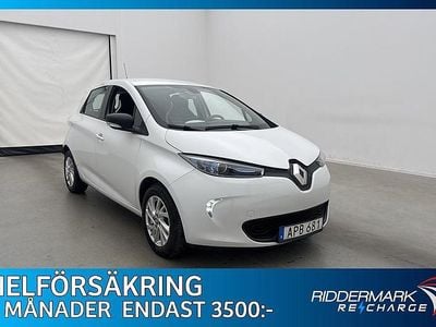 Vit Begagnad 2018 Renault Zoe Halvkombi | 104 800 kr (Marknadspris)