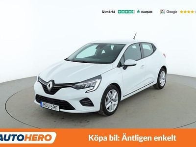 Vit Begagnad 2020 Renault Clio V Zen Halvkombi | 135 000 kr (Marknadspris)