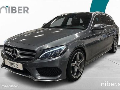 Grå Begagnad 2017 Mercedes C220 AMG Kombi | 264 900 kr (Lite dyr)