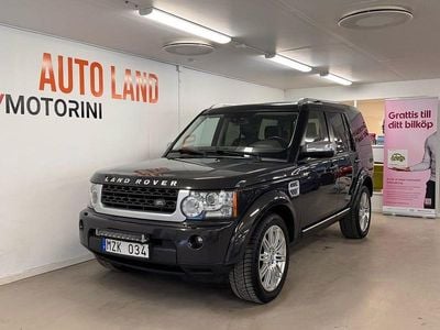 Svart Begagnad 2012 Land Rover Discovery 4 SUV | 184 900 kr (Marknadspris)